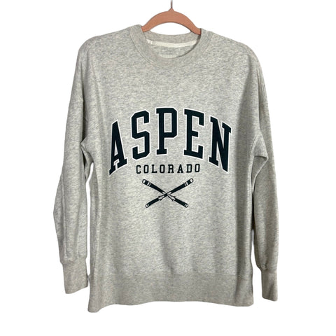 Abercrombie & Fitch Aspen Soft A&F Collection Crewneck Sweatshirt - Size S
