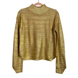 Scoop Gold Metallic Foil Sweater- Size S (sold out online)