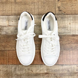 Steve Madden White Sneakers- Size 9.5 (see notes)