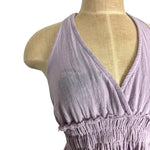 Ocean Drive Lilac Halter Top - Size S (See Notes)