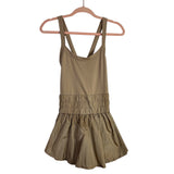 Free People Movement Tan Athletic Dress with Shorts- Size M