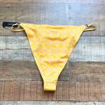 Lounge Yellow Floral Bikini Bottoms NWT- Size XL (we have matching bottoms)