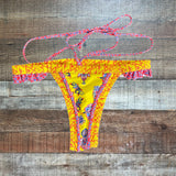 No Brand Yellow Paisley Bikini Set - Size S