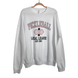 Bella + Canvas Fleece Collection Pickleball Sweatshirt- Size L (see notes, sold out online)