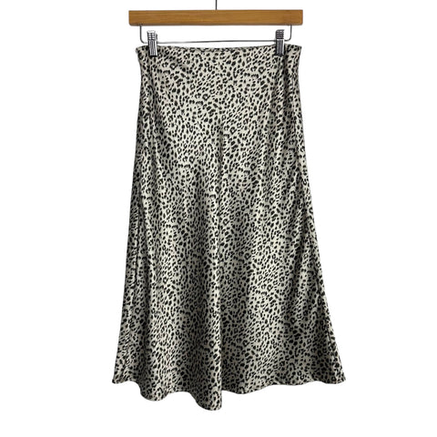 Polly Animal Print Satin Skirt- Size 4