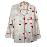 Printfresh + Anthropologie Heart Print Pajama Set- Size S (sold out online)