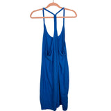 J Crew Blue Racerback Dress- Size XL
