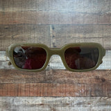 AKILA Green Cascade Sunglasses with Case
