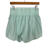 No Brand Mint Green Elastic Band Shorts - Size M