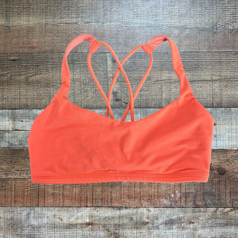 Lululemon Peach Sports Bra- Size 4 (see notes)