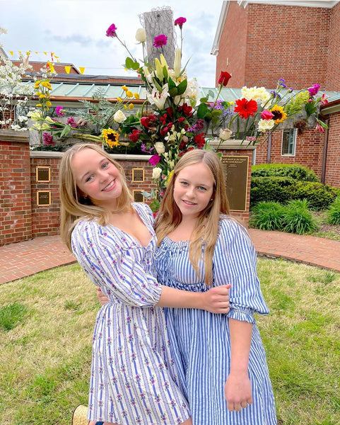 for love and lemons purple floral dress For Love & Lemons Wildflower Foil Lace Maxi Dress in Lavender