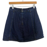 Meshki Rosalyn Mini Denim Skort NWT- Size S