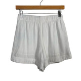 Abercrombie & Fitch White Shorts - Size S (See Notes)