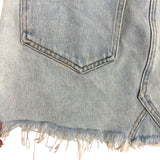 AGOLDE Light Wash Distressed Jean Skirt- Size 26 (see notes)