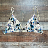 No Brand Floral Bikini Top- Size ~S (see notes)
