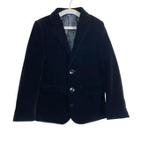 Andy & Evan Black Velvet with Pants and Blazer 2 Piece Suit-Size 4T (sold as a set)
