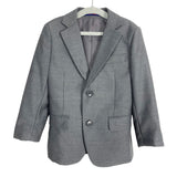 ELPA Dark Gray with Pants and Vest with Pocket Square and Blazer 3 Piece Suit-Size 3 (see notes, sold as a set)