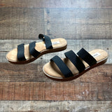 Steve Madden Black Bandi Sandals- Size 7