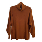 Free People Chestnut Turtleneck Sweater - Size S