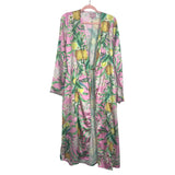 Show Me Your Mumu Hannahs Pineapple Dream Belted Robbie Robe- Size S
