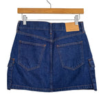 Denim Forum The 90s Mid-Rise Cargo Mini Skirt - Size 24