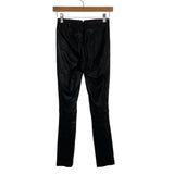 Rag & Bone Washed Black Lamb Leather Pants- Size 2 (see notes, Inseam 26”)