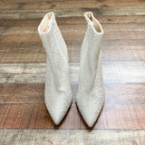 Steve Madden Bedazzled Glass Booties- Size 7.5