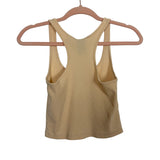 Collusion Cream Ribbed Tank- Size 4