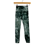 Lululemon Dark Green Marbled High Waisted Leggings - Size 2 (Inseam 24")