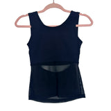 Year of Ours Black Cutout Mesh Tank- Size XS (sold out online)