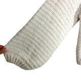 Jun & Ivy White Sweater - Size L (See Notes)