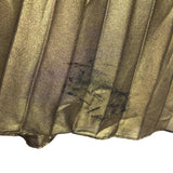 By Together Metallic Bronze Pleated Skirt - Size L (See Notes)