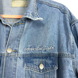 Elevated Faith "What A Friend We Have In Jesus" Jean Jacket - Size S (Sold Out Online!)