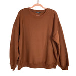 Avalebeti Brown Sweatshirt NWT- Size M (Sold Out Online)