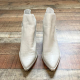 Steve Madden Leather Booties- Size 7.5 (see notes)