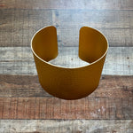 No Brand Gold Hammered Cuff Bracelet
