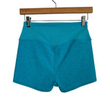 Alo Turquoise Biker Shorts- Size M