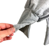Hyfve Heather Gray Exposed Seams Sweatshirt/Tunic- Size S