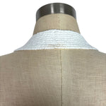 Emory Park White Ribbed Halter Top - Size S (See Notes)