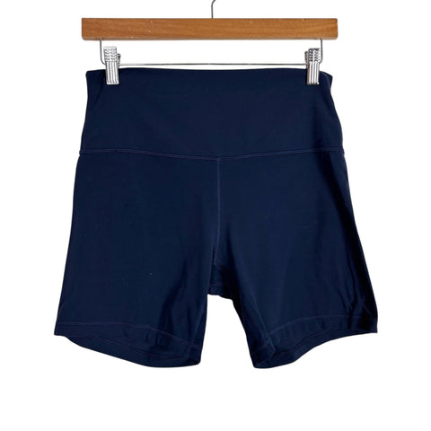 Lululemon Navy Biker Shorts- Size 10