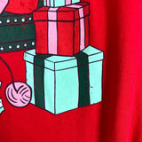 Living Fully Co. by Mallory Ervin Red Distressed Christmas Tee- Size XL (see notes)