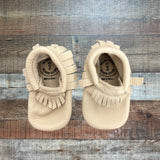 Freshly Picked Beige Moccasins - Size 3 Kids