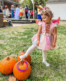 Spirit Sparkly Unicorn with Headband Costume- Size 2T (see notes, sold as a set)