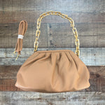 Urban Expressions Brown with Additional Shoulder Strap Handbag