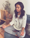 Lululemon Heathered Grey Zippered Hem Leggings- Size 6 (Inseam 23")
