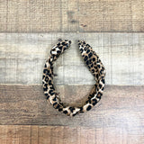 No Brand Animal Print Knotted Headband