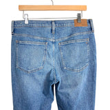 Madewell Medium Wash Distressed Mid-Rise Perfect Vintage Jeans- Size 29 (Inseam 28”)