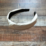 No Brand White Top Knot Headband (see notes)