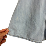 Zara Chambray Romper- Size 6 (see notes)
