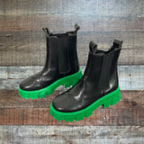 Scoop Black Rainboots- Size 8 (see notes)